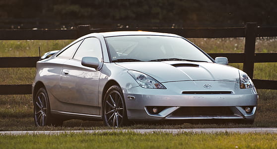 grey Toyota Celica during daytime thumbnail