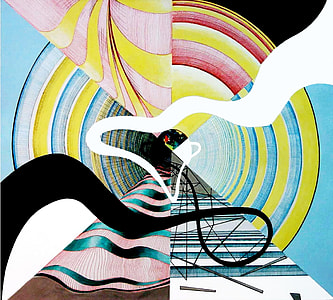 Brighter Colored Yin-Yang Pattern thumbnail
