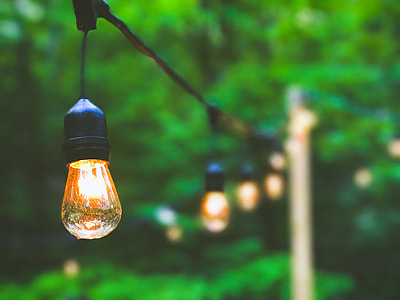 shallow focus photography of pendant light thumbnail