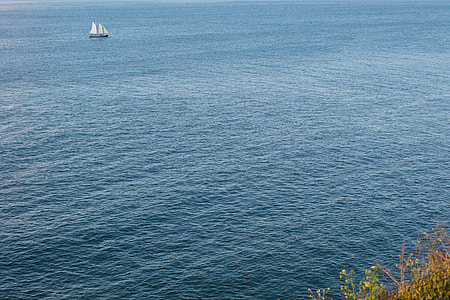 Sailing Boat in The Middle of The Sea thumbnail