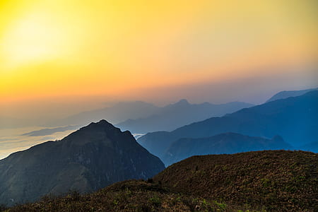 mountain view near body of water thumbnail
