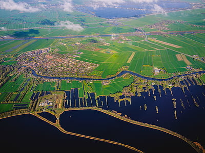 aerial view of village thumbnail
