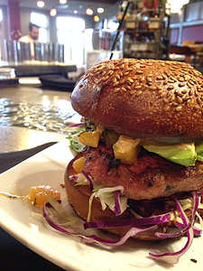 hamburger on plate thumbnail