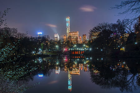Panoramic Photo of City Skyline thumbnail