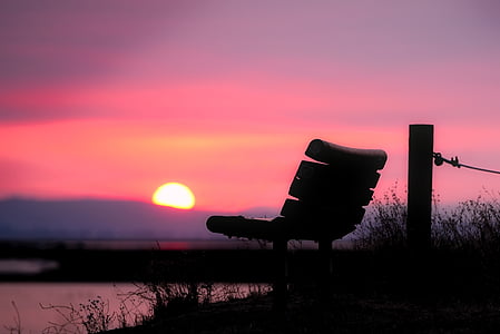 chair during golden hour thumbnail