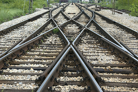 black and gray train track thumbnail