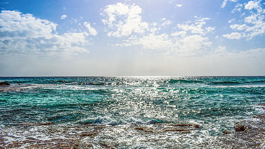 ocean waves during daytime thumbnail