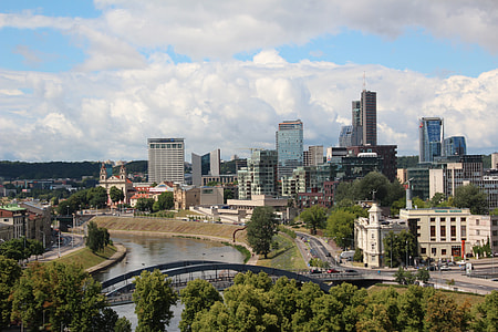 aerial view of city during daytime thumbnail