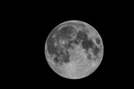 grayscale photo of moon thumbnail