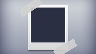 Polaroid Photo Frame psd file