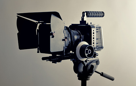 closeup photo of camera with stand thumbnail