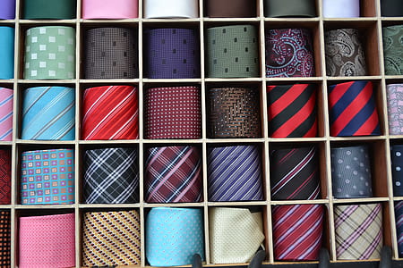 assorted-color-and-pattern necktie lot thumbnail
