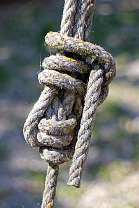 selective focus photography of tied rope thumbnail