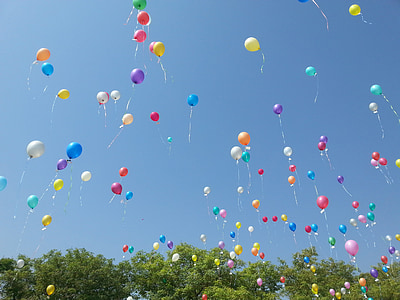balloons flying on air thumbnail