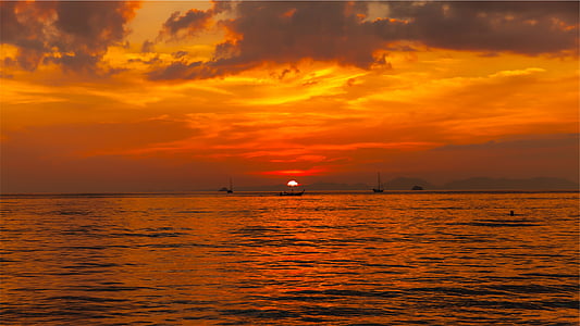 boat sailing on body of water thumbnail