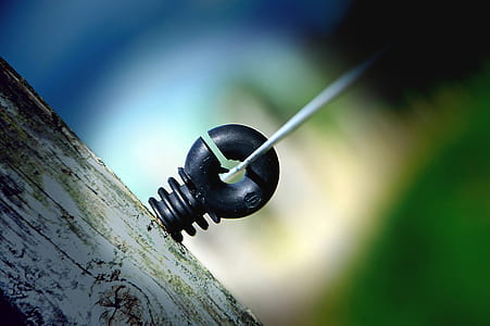 closeup photo of black metal nut thumbnail