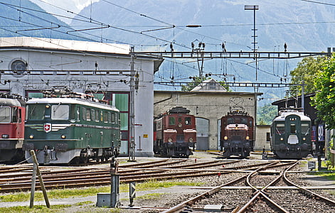 trains on railway thumbnail