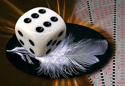 white die on feather thumbnail