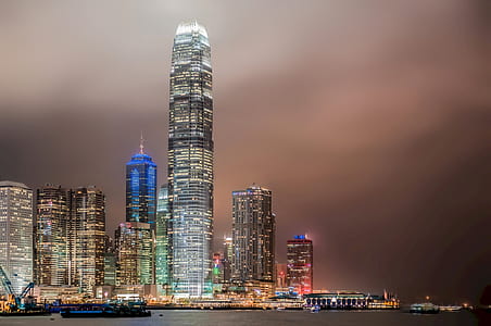 lighted cities photography thumbnail