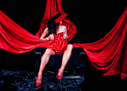 woman wearing red outfit thumbnail
