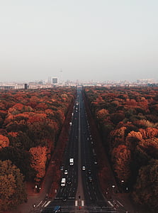 aerial photography of highway with vehicles thumbnail
