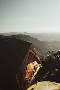 tent on a mountain top thumbnail