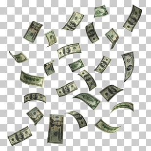Money Flying cash United States Dollar , Falling money , U.S. dollar banknote lot PNG clipart