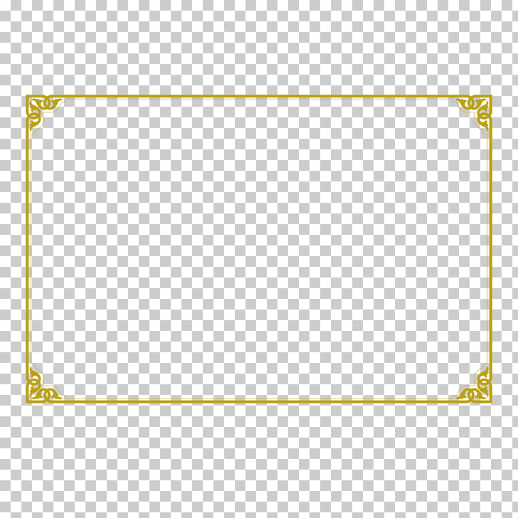 Angle Icon, Certificate border, square brown frame PNG clipart
