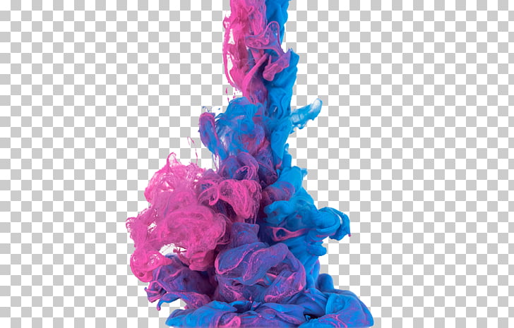 Smoke Color Computer file, Purple smoke effects, pink and blue smoke illustration PNG clipart
