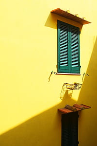 closed green wooden window thumbnail