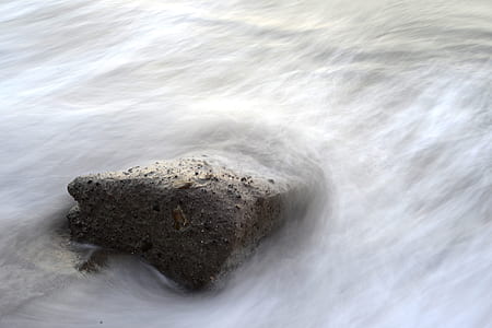 rock covered with mist thumbnail