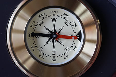 round silver compass thumbnail