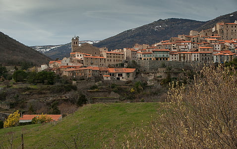 houses near hilltop thumbnail