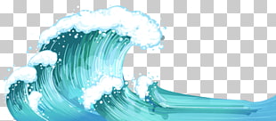 Light Wave propagation Transparency and translucency Electromagnetic radiation, Sea Waves , teal oceanwaves PNG clipart