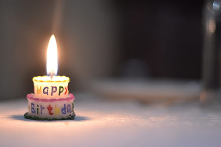 tilt shift lens photo of candle thumbnail
