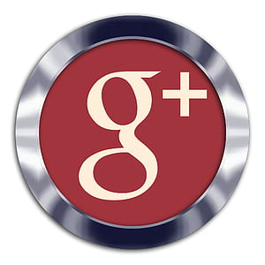 red and white Google+ logo thumbnail