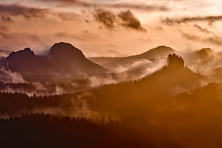 landscape photography of mountain thumbnail
