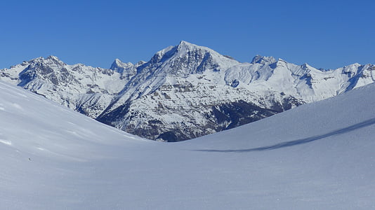 landscape photography of snow-capped mountain thumbnail