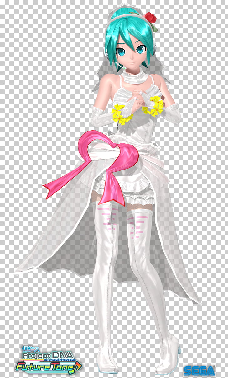 Wedding Dress Hatsune Miku Clothing Mikumikudance Hatsune Miku