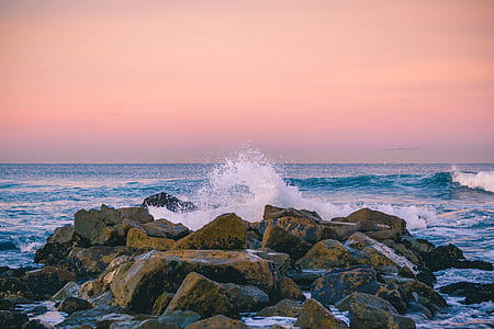 rocks on seashore thumbnail