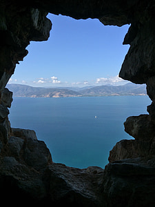 body of water near mountains thumbnail