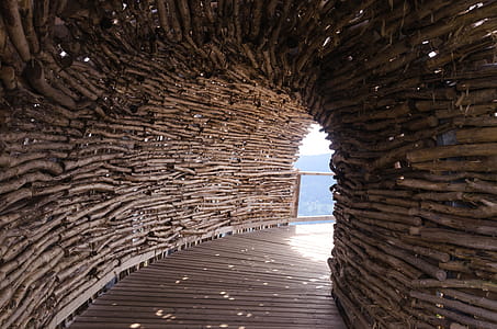 Brown Wooden Tunnel thumbnail