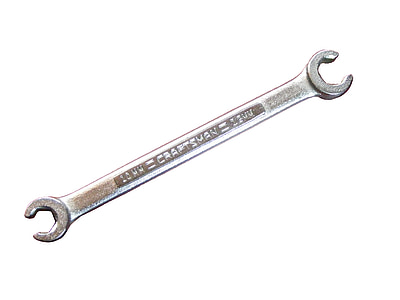 silver combination wrench thumbnail