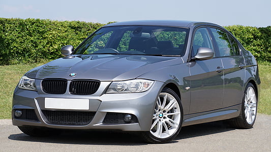 gray BMW sedan thumbnail