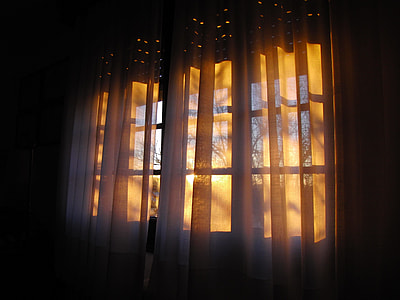 white sheer curtains thumbnail