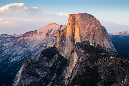 photography of skyline mountain shot thumbnail