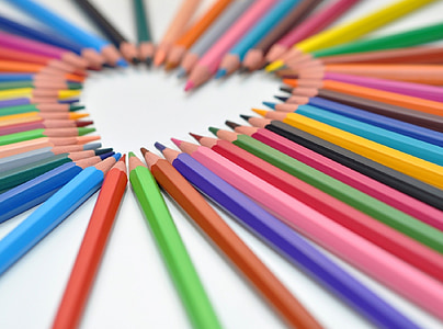 selective focus photo of assorted-color pencils thumbnail