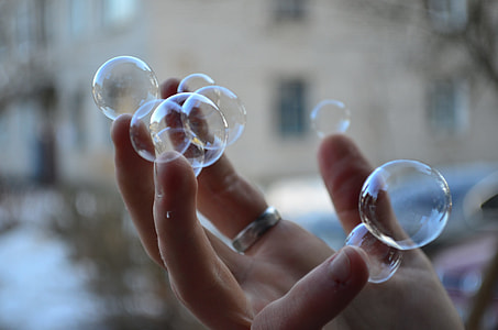 person playing bubbles thumbnail
