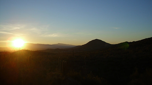 Desert Sunrise in Tuscon, Arizona thumbnail