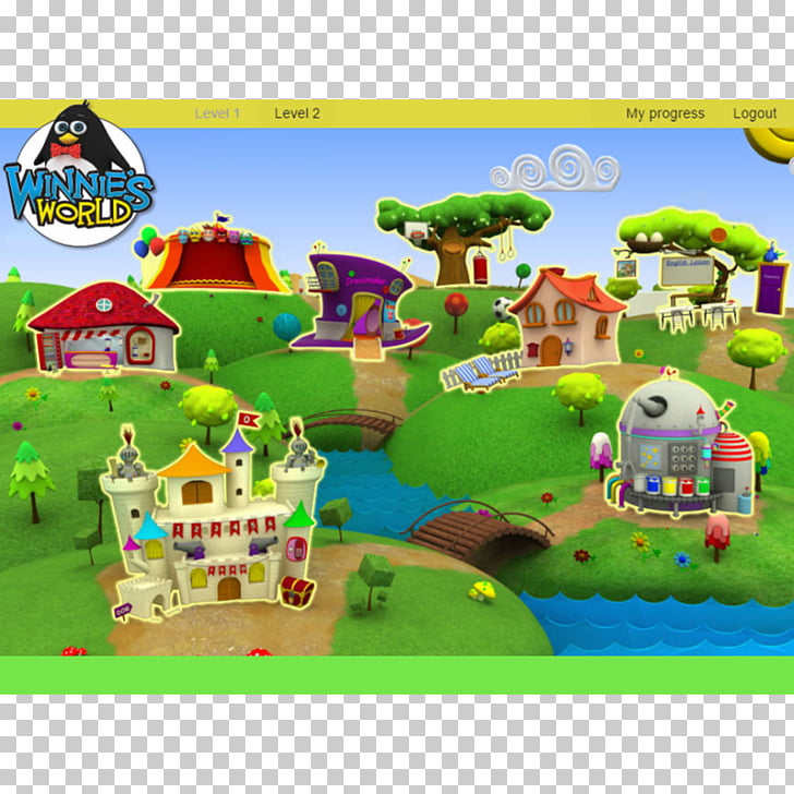 Playground Video Game Amusement Park Entertainment English For